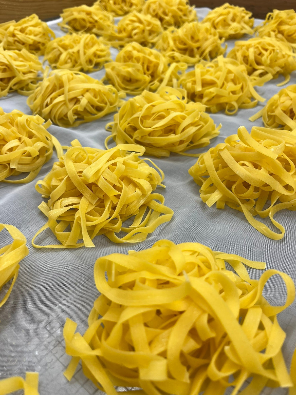 Nos tagliatelles en nids — Cœur de Graines