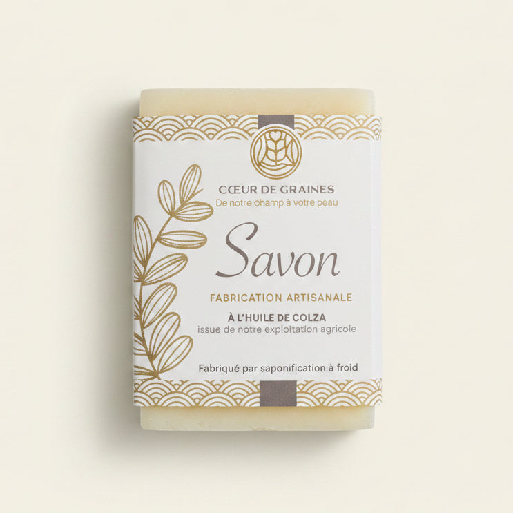 Savon nature à l'huile de colza