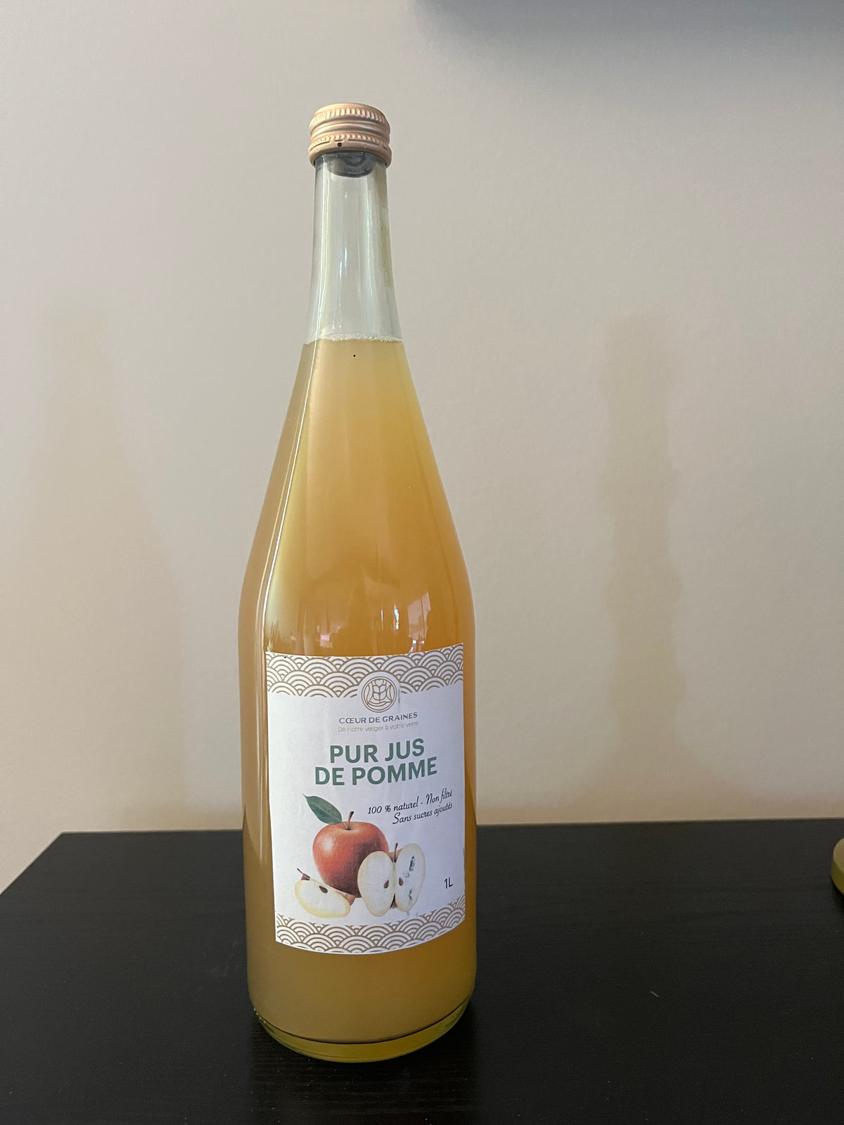 Jus de pomme du verger